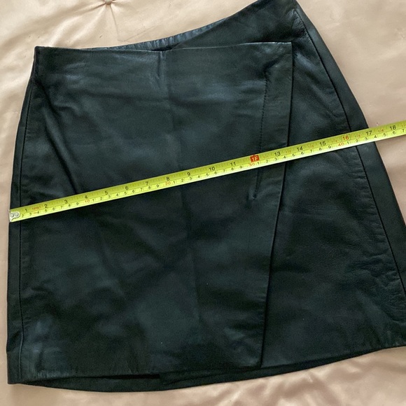 MARKOO, Black Leather Skirt - Picture 10 of 10